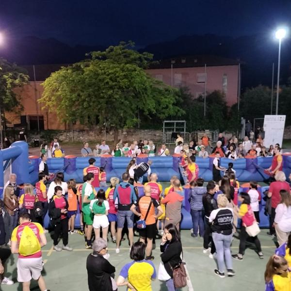Calcio balilla umano 2026